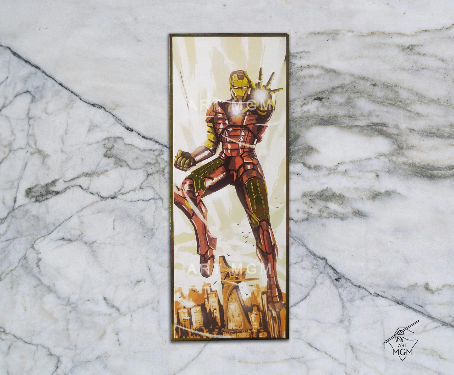 Marvel METALLIC BOOKMARKS [Unofficial Fanart Product]